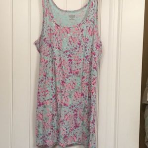 Size XL Mossimo rib knit tank star design(photo)